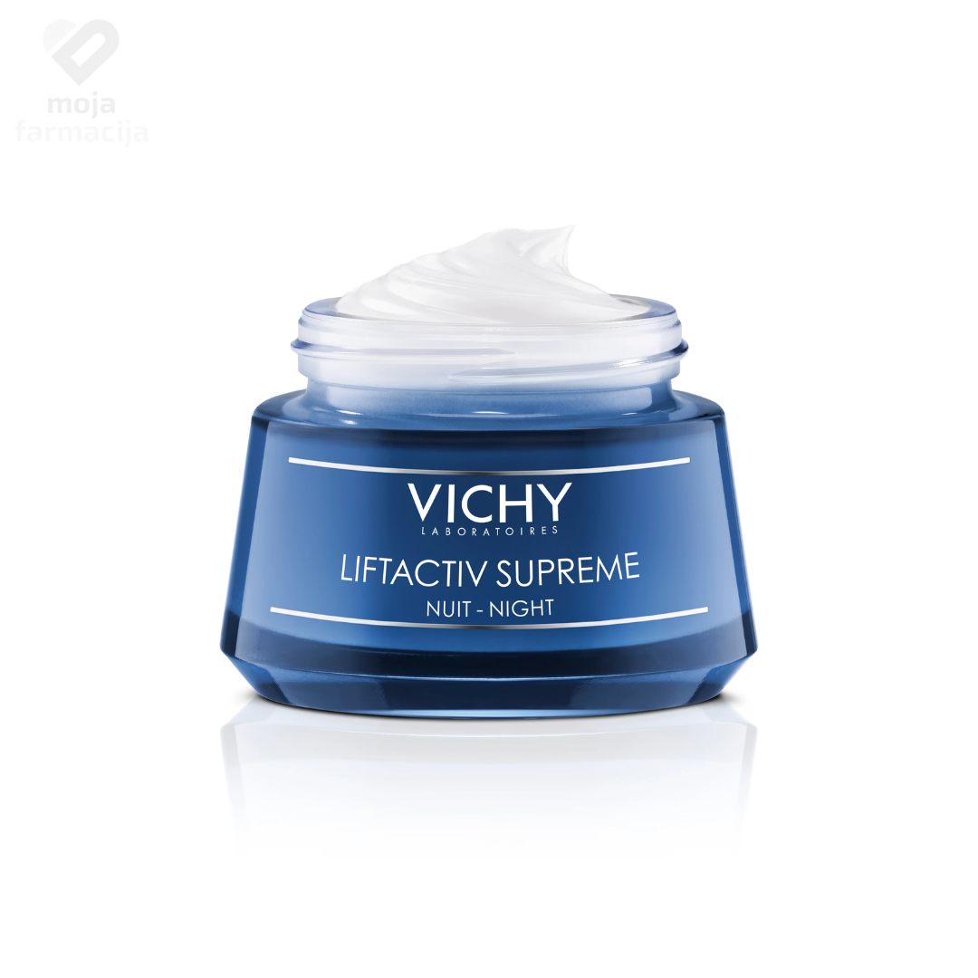 Vichy Liftactiv H.A. noćna njega protiv bora sa čistom hijaluronskom kiselinom i vitaminom Cg