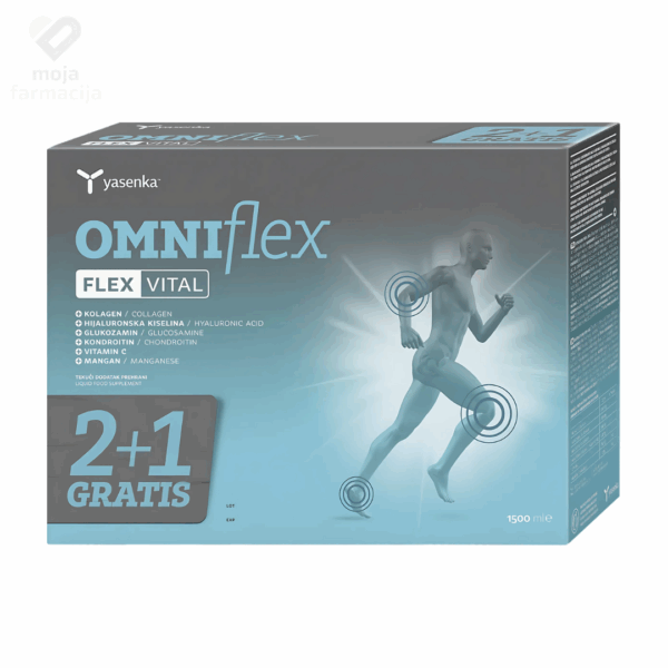 YASENKA OMNIflex flexvital 2+1 kolagen za zglobove