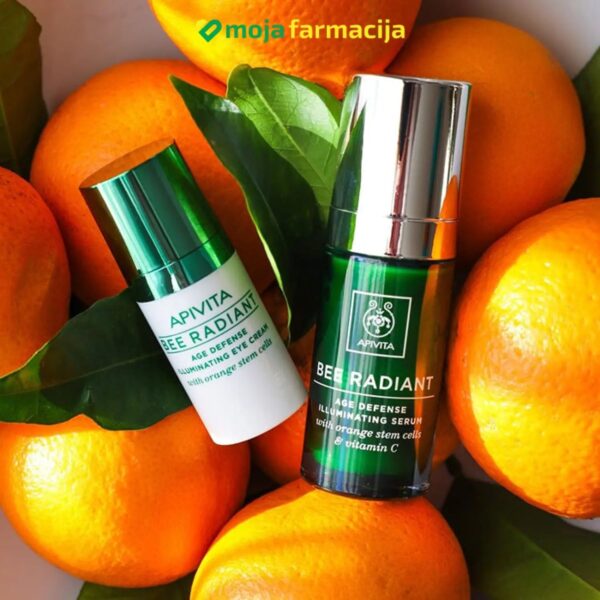 Slika proizvoda APIVITA Bee radiant serum za lice iz online apoteke Moja Farmacija - BIH