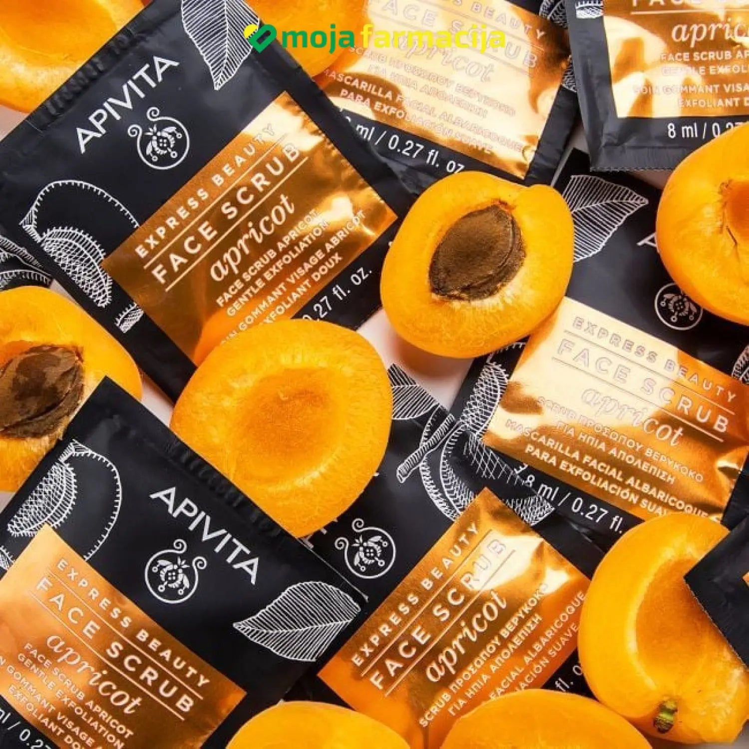 Slika proizvoda APIVITA Maska za lice kajsija iz online apoteke Moja Farmacija - BIH