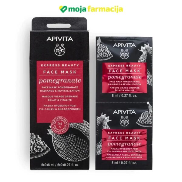 Slika proizvoda Apivita maska za lice nar iz online apoteke Moja Farmacija - BIH