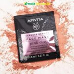 Slika proizvoda Apivita maska za lice ružičasta glina iz online apoteke Moja Farmacija - BIH