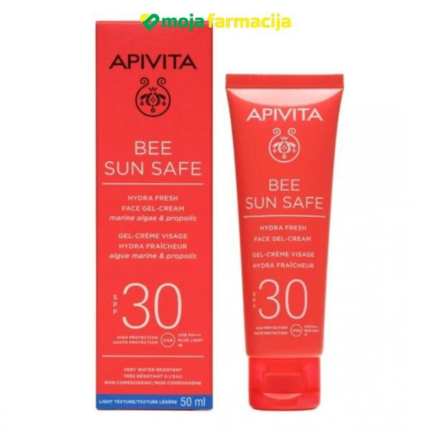 Slika proizvoda APIVITA Sun hydra krema SPF30 iz online apoteke Moja Farmacija - BIH