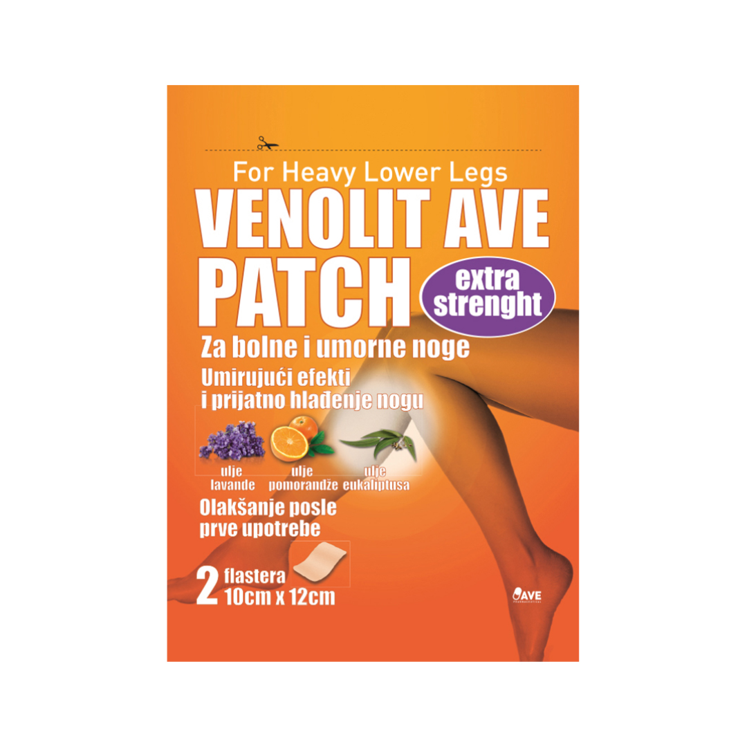 Slika proizvoda AVE PATCH Venolit flaster za bolne i umorne noge iz online apoteke Moja Farmacija - BIH