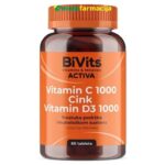 Slika proizvoda BIVITS ACTIVA Vitamin C 1000, Zn i D3 iz online apoteke Moja Farmacija - BIH
