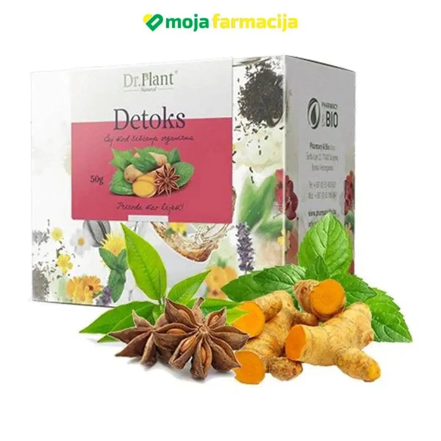 Slika proizvoda Dr.PLANT Čaj detoks iz online apoteke Moja Farmacija - BIH