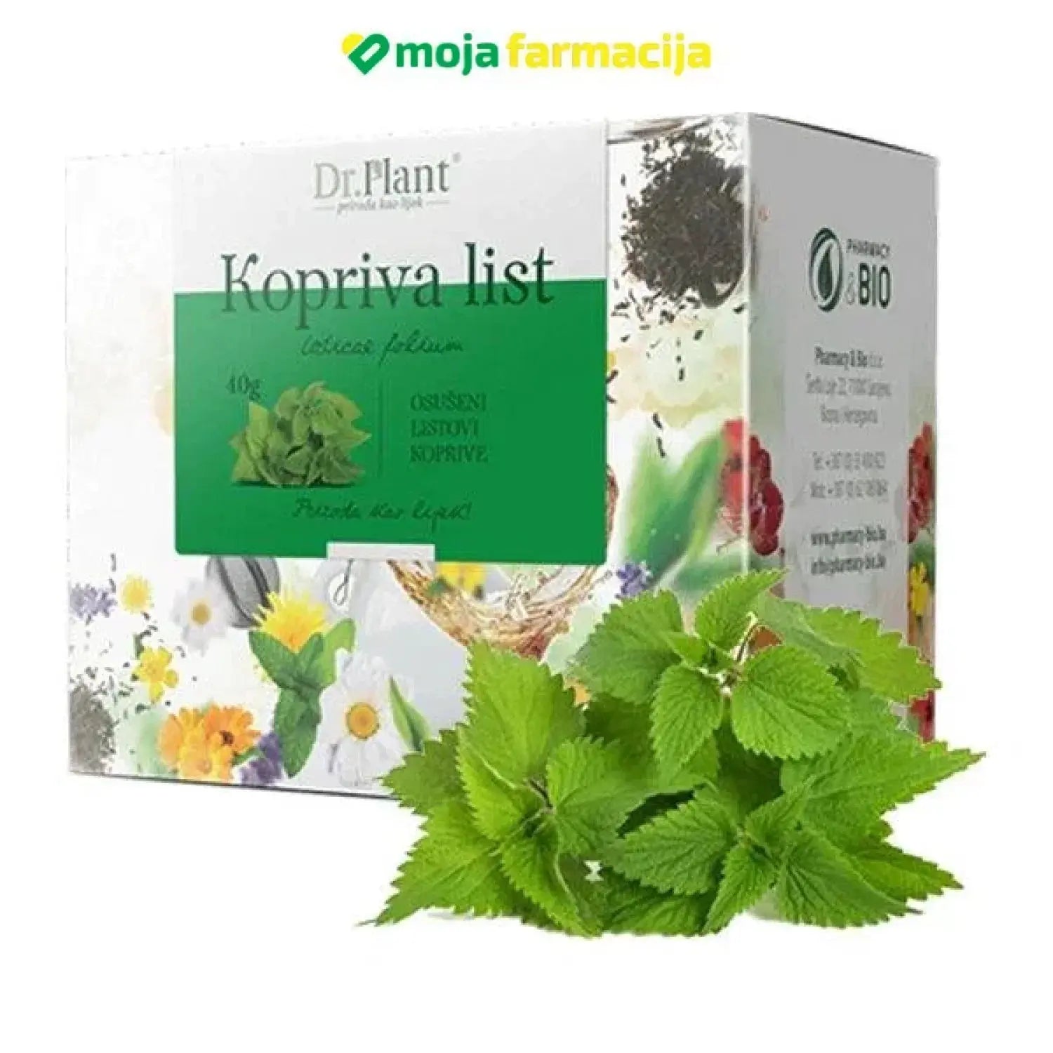 Slika proizvoda Dr.PLANT Čaj kopriva list iz online apoteke Moja Farmacija - BIH