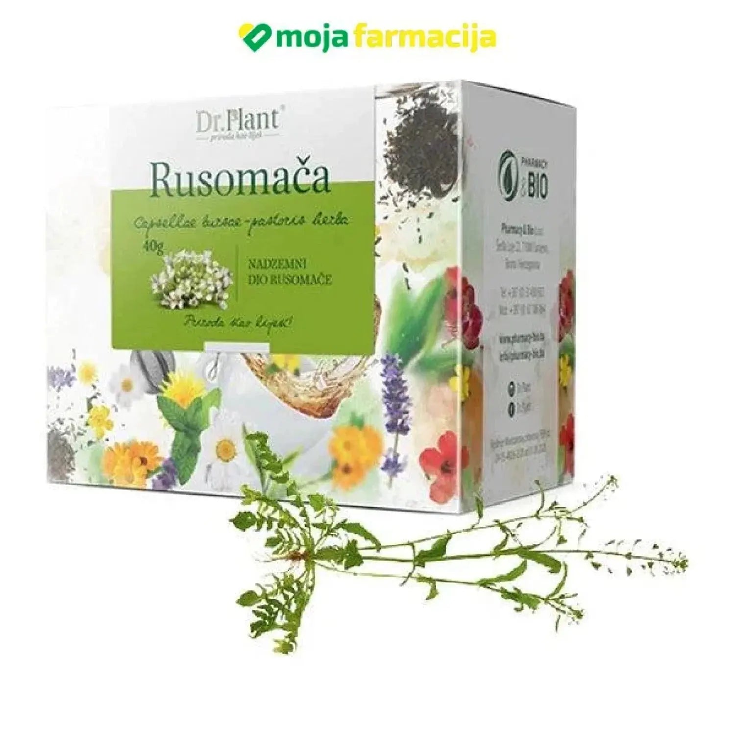 Slika proizvoda Dr.PLANT Čaj rusomača iz online apoteke Moja Farmacija - BIH