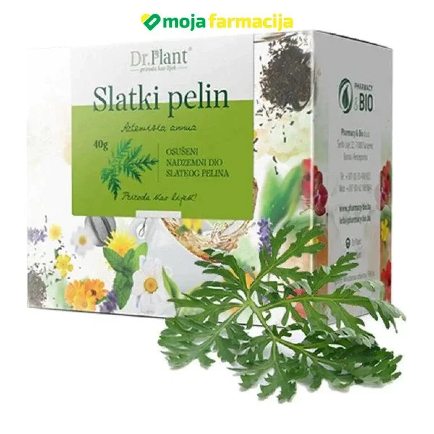 Slika proizvoda Dr.PLANT Čaj slatki pelin iz online apoteke Moja Farmacija - BIH