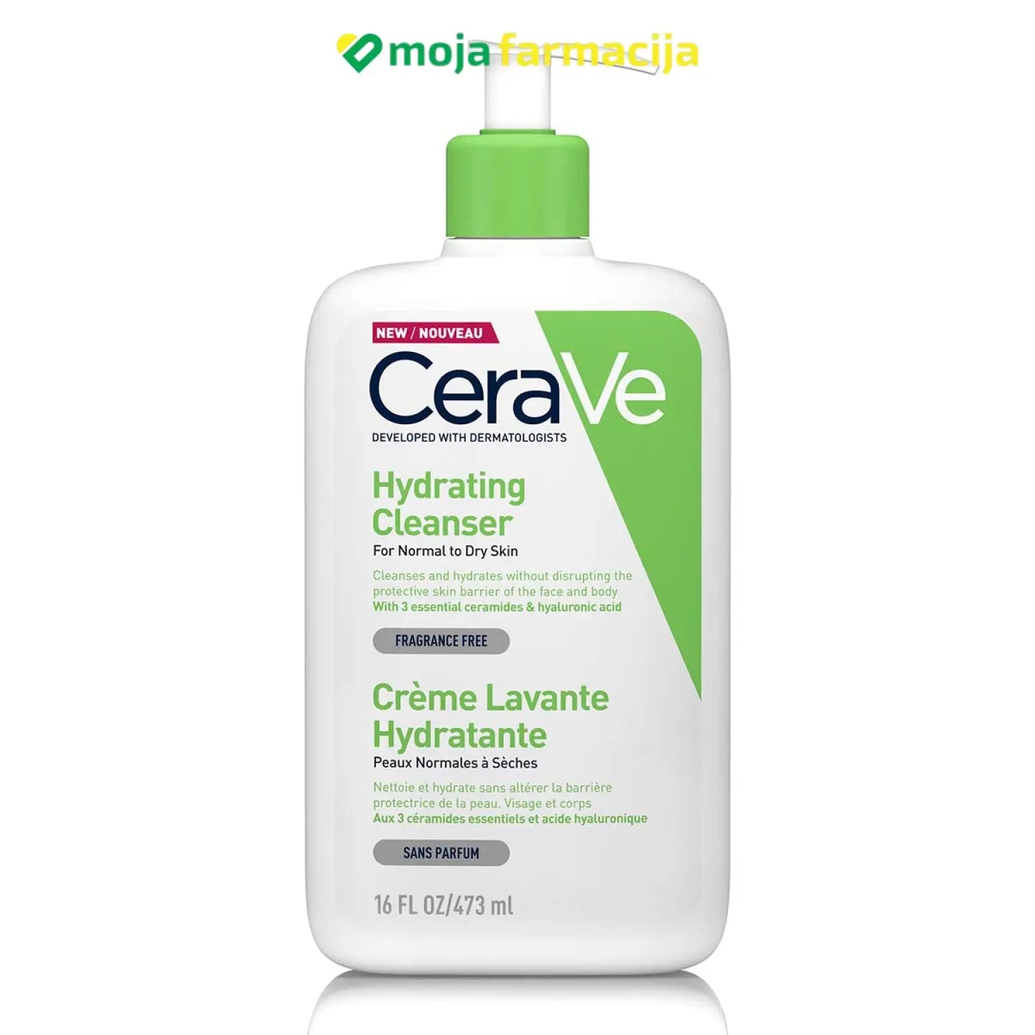 Slika proizvoda CeraVe Hidatantna emulzija za čišćenje 473ml iz online apoteke Moja Farmacija - BIH