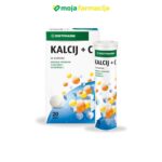Slika proizvoda DIETPHARM Kalcij + C šumeće tablete iz online apoteke Moja Farmacija - BIH