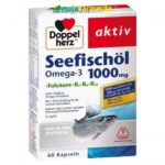 Slika proizvoda DOPPELHERZ aktiv ulje lososa + folna kiselina + vitamin B iz online apoteke Moja Farmacija - BIH