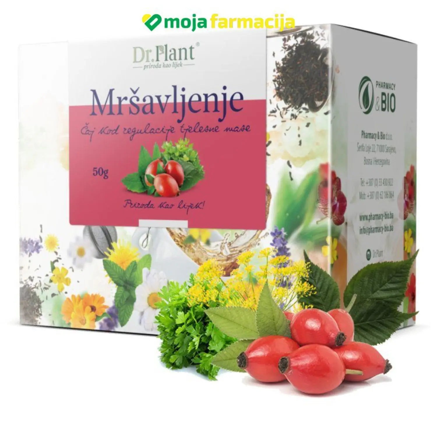 Slika proizvoda Dr.PLANT Čaj za mršavljenje iz online apoteke Moja Farmacija - BIH