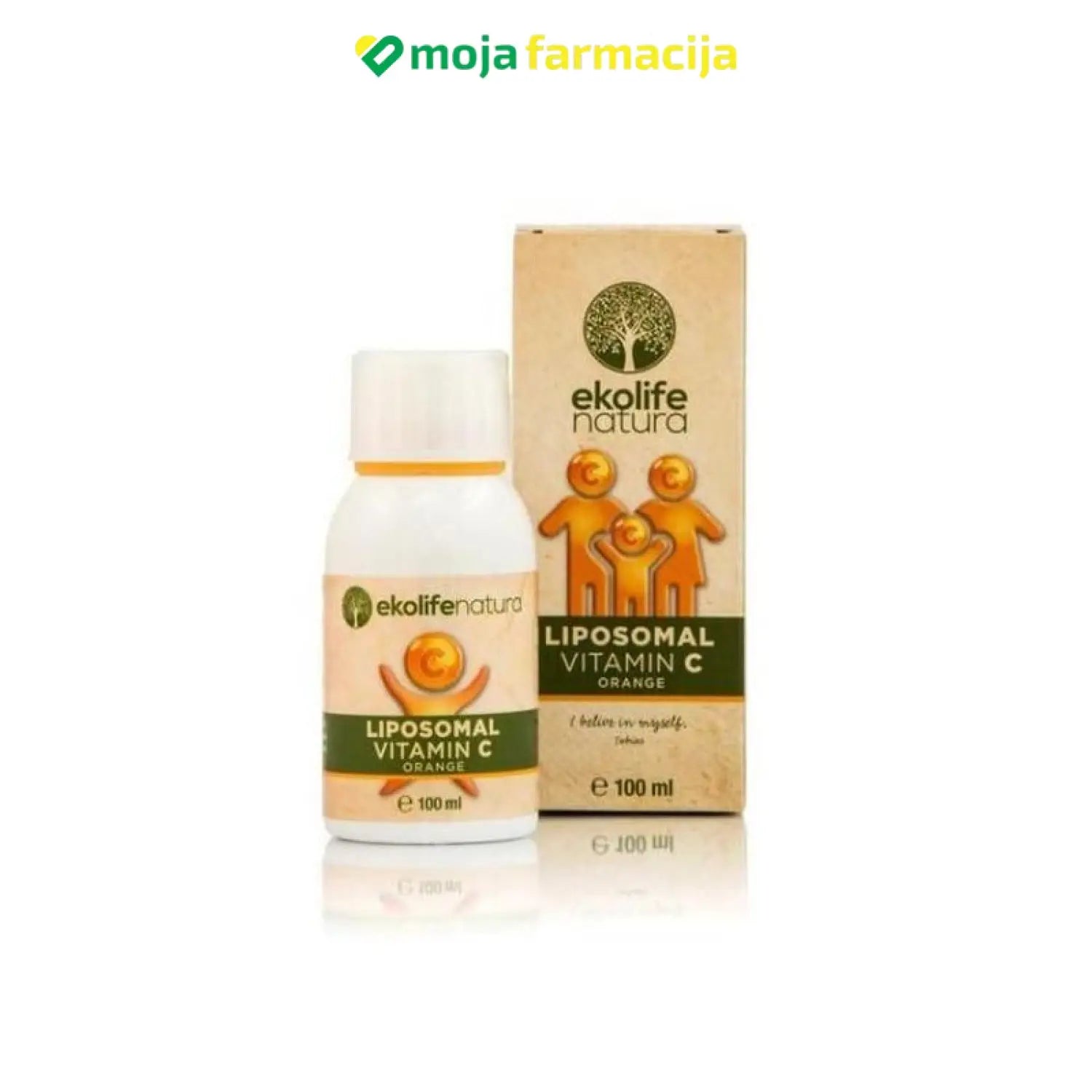 Slika proizvoda Ekolife Liposomalni vitamin C 100ml iz online apoteke Moja Farmacija - BIH