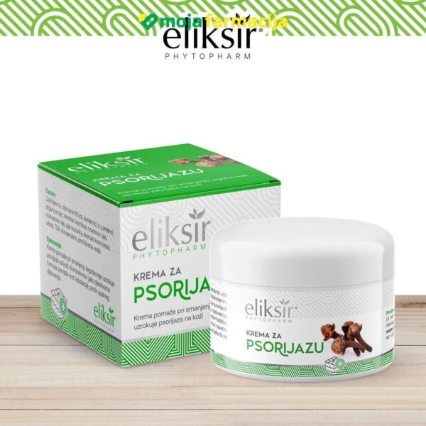 Slika proizvoda ELIKSIR krema za psorijazu iz online apoteke Moja Farmacija - BIH
