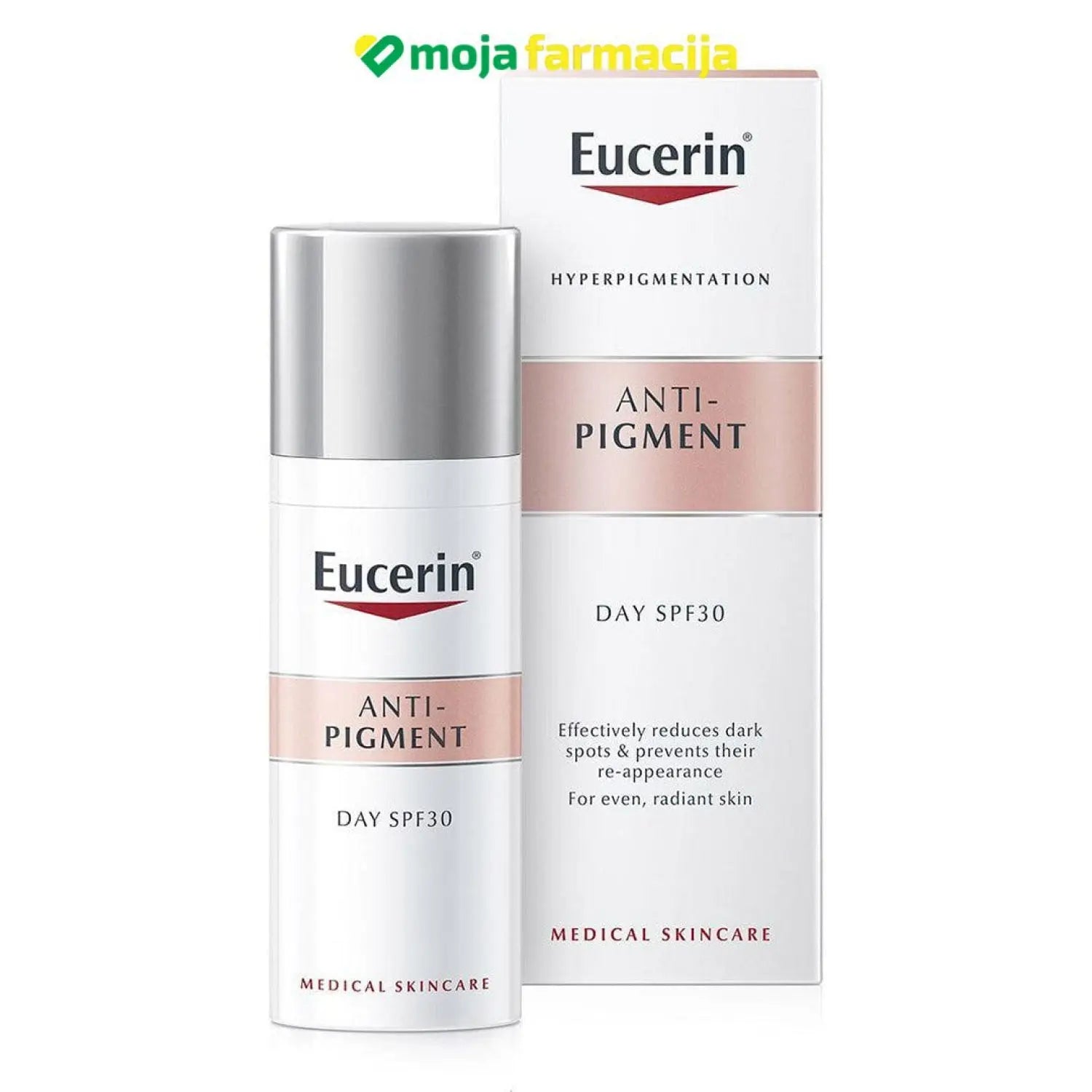 Slika proizvoda Eucerin Anti-Pigment dnevna njega SPF30 50ml iz online apoteke Moja Farmacija - BIH