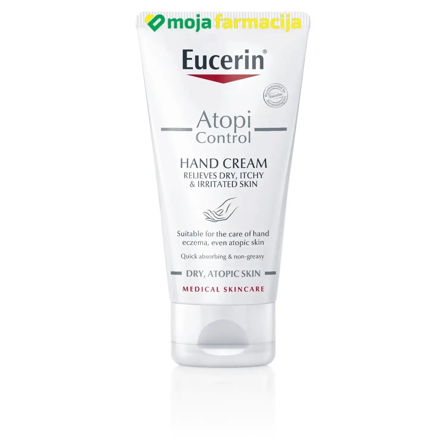 Slika proizvoda Eucerin ATOPICONTROL Intenzivna krema za ruke 75ml iz online apoteke Moja Farmacija - BIH