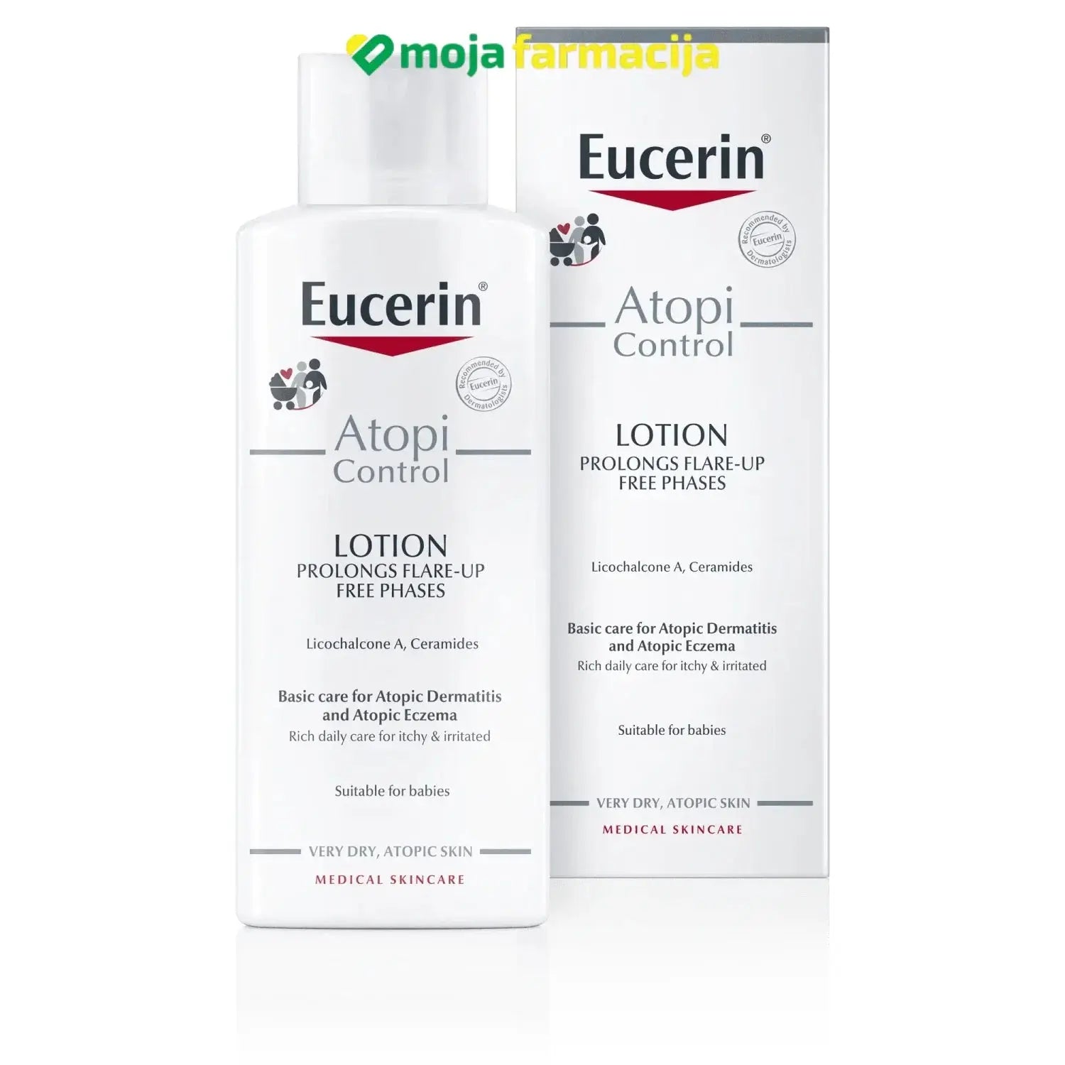 Slika proizvoda Eucerin ATOPICONTROL Losion za tijelo 250ml iz online apoteke Moja Farmacija - BIH