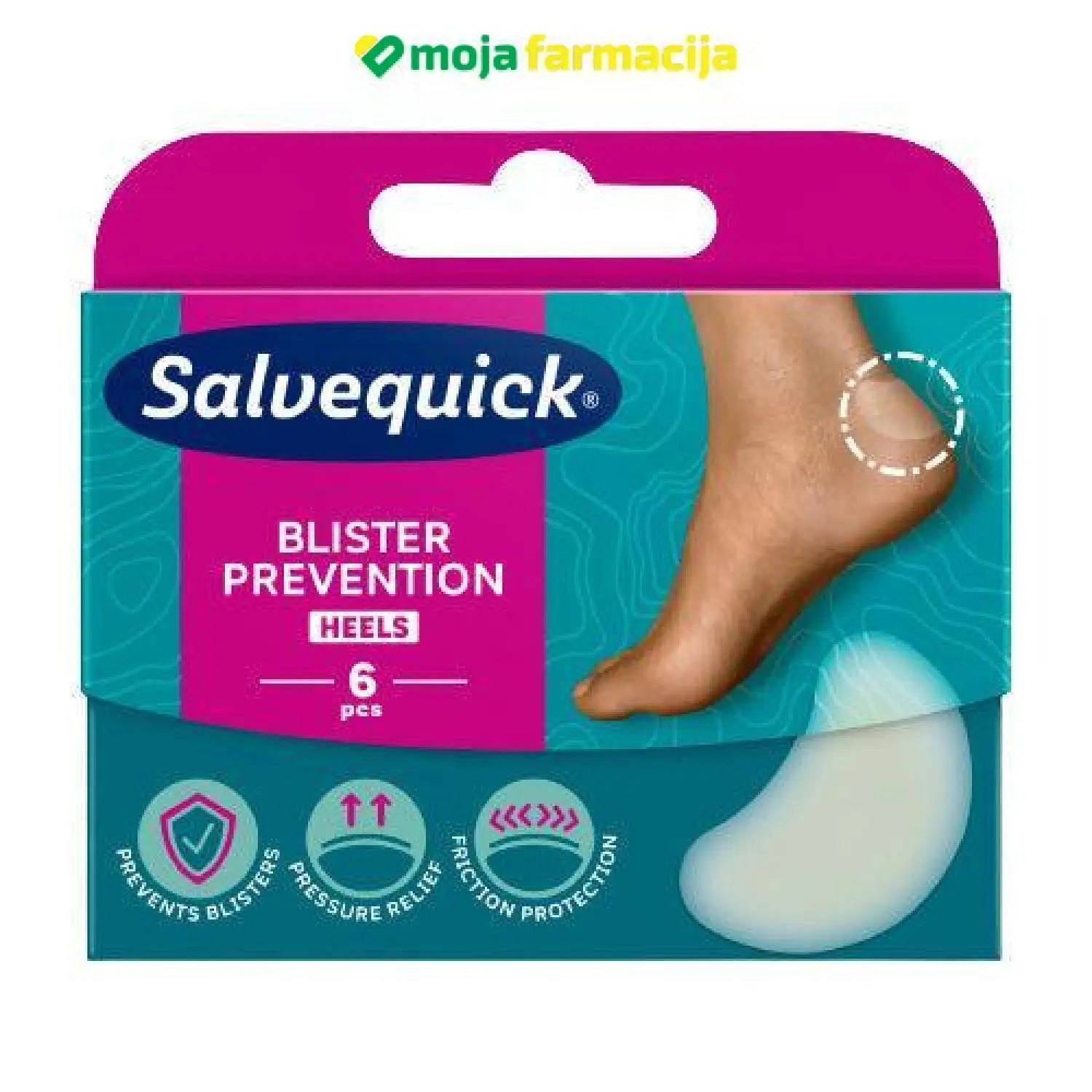 Slika proizvoda Flaster za žuljeve na peti iz online apoteke Moja Farmacija - BIH