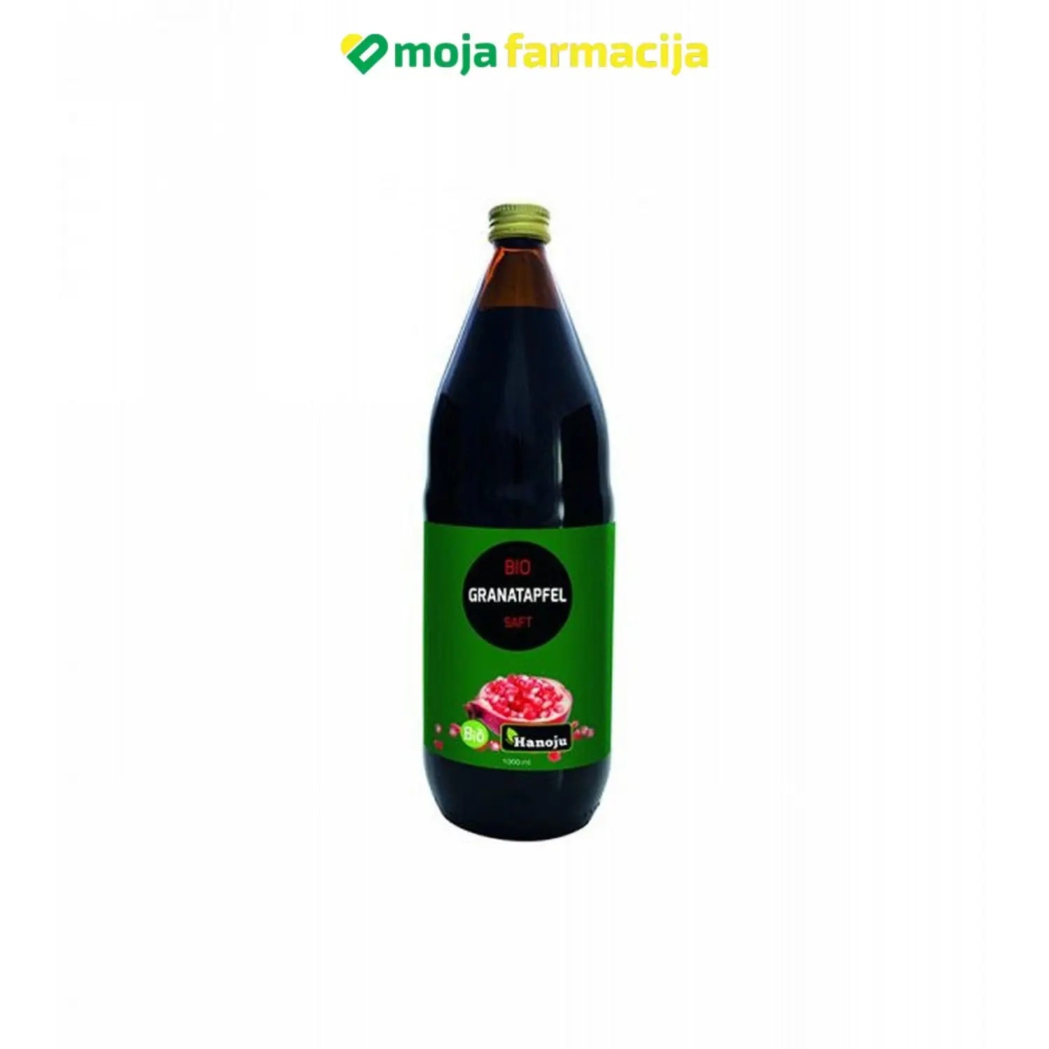 Slika proizvoda Hanoju Bio Nar sok 100% 1L iz online apoteke Moja Farmacija - BIH