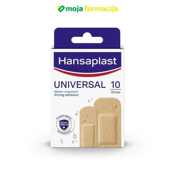 Slika proizvoda HANSAPLAST Universal 10 flastera iz online apoteke Moja Farmacija - BIH