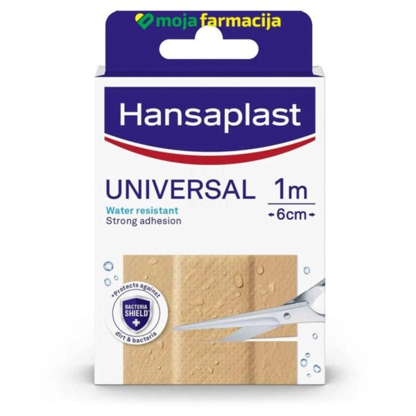 Slika proizvoda HANSAPLAST Universal 1m x 6cm iz online apoteke Moja Farmacija - BIH