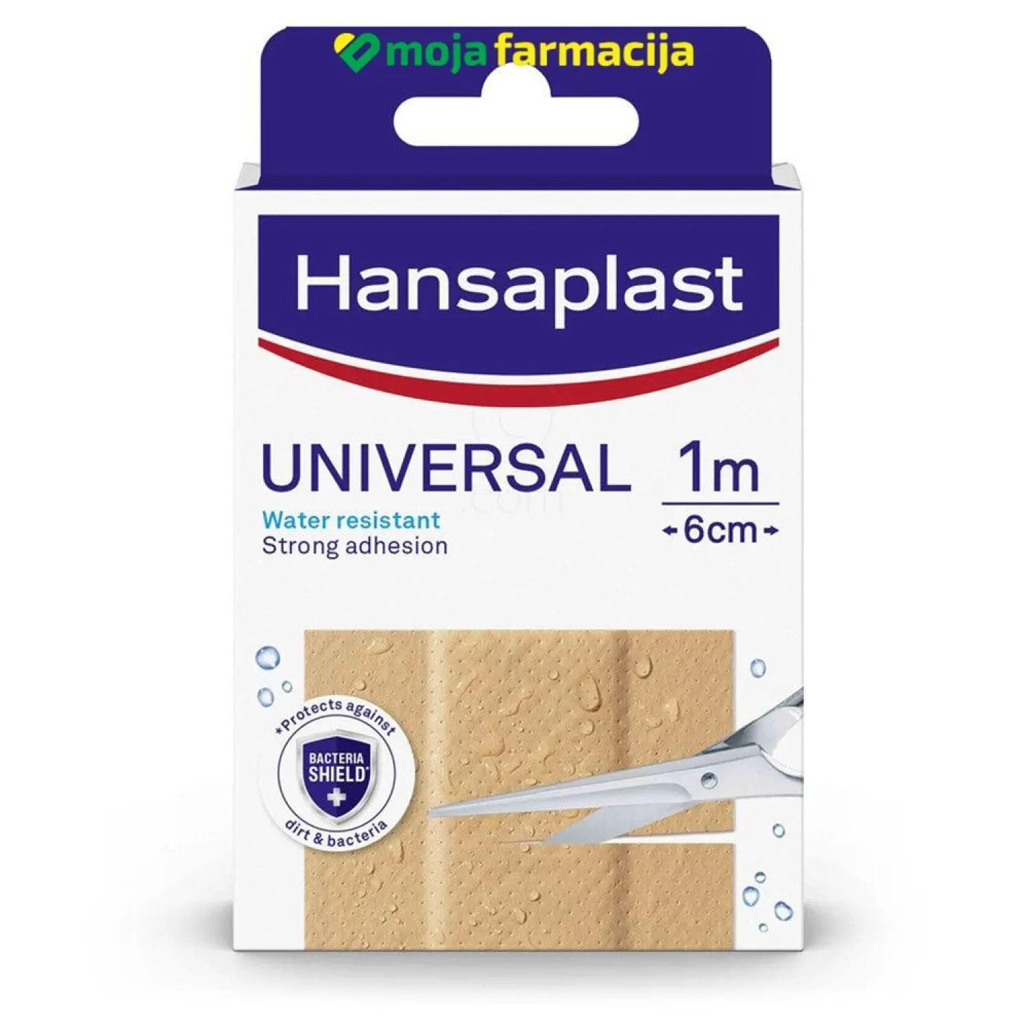 Slika proizvoda HANSAPLAST Universal 1m x 6cm iz online apoteke Moja Farmacija - BIH