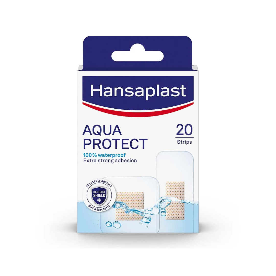 Slika proizvoda HANSAPLAST Aqua Protect 20 flastera iz online apoteke Moja Farmacija - BIH