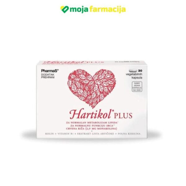 Slika proizvoda Hartikol plus kapsule iz online apoteke Moja Farmacija - BIH