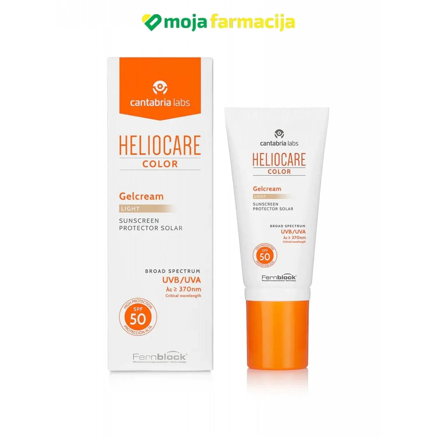 Slika proizvoda HELIOCARE Color Gelcream SPF 50 iz online apoteke Moja Farmacija - BIH