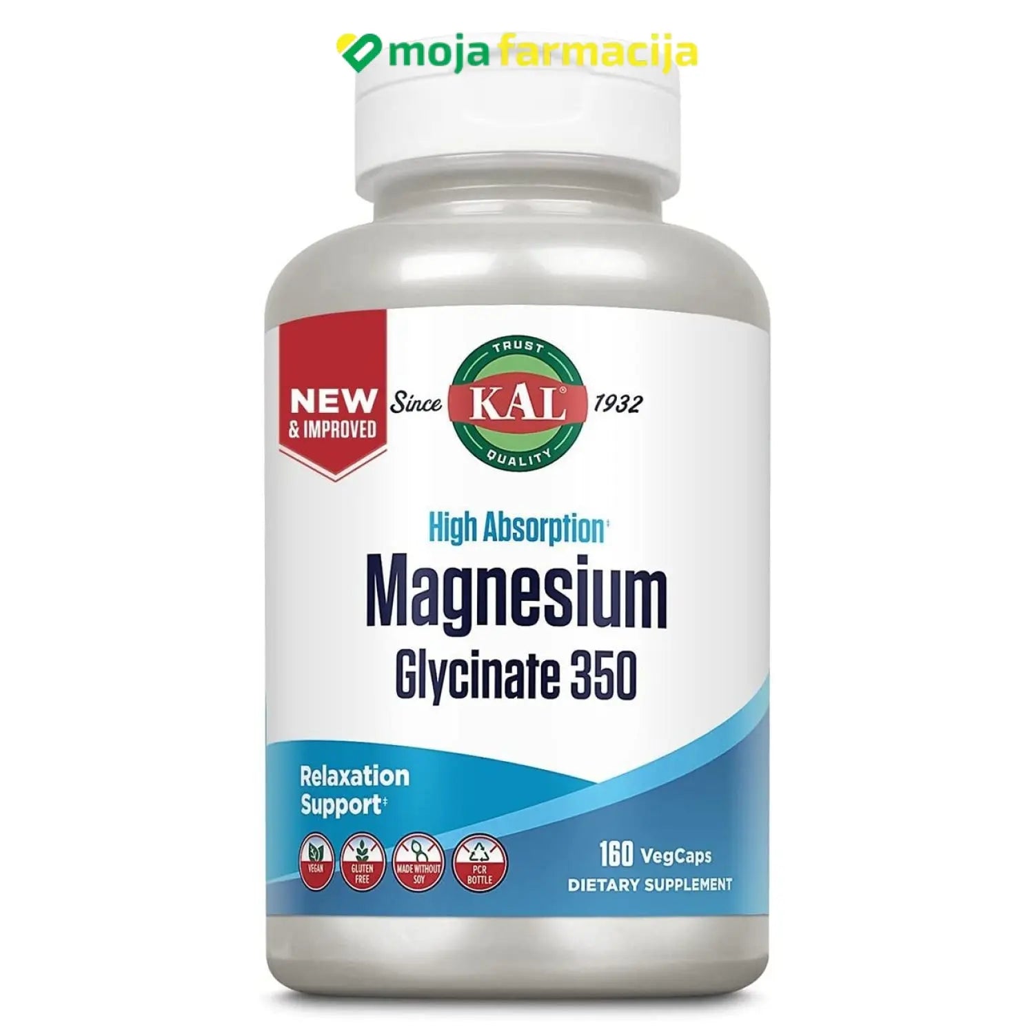 Slika proizvoda KAL Magnezij glicinat iz online apoteke Moja Farmacija - BIH
