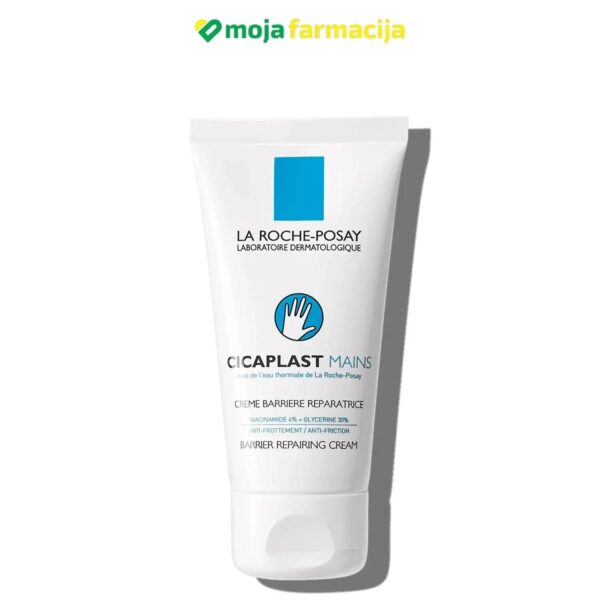 Slika proizvoda LA ROCHE-POSAY Cicaplast Mains regenerirajuća krema za ruke iz online apoteke Moja Farmacija - BIH