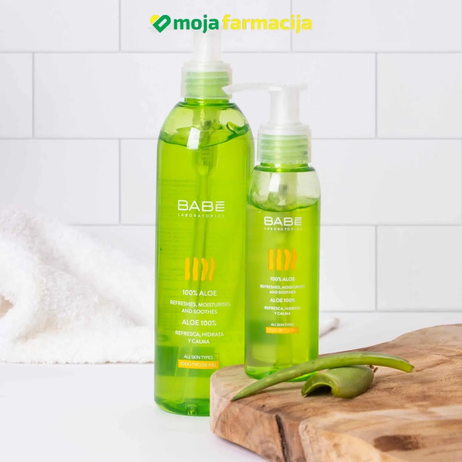 Slika proizvoda LABORATORIOS BABÉ Aloe Vera gel iz online apoteke Moja Farmacija - BIH