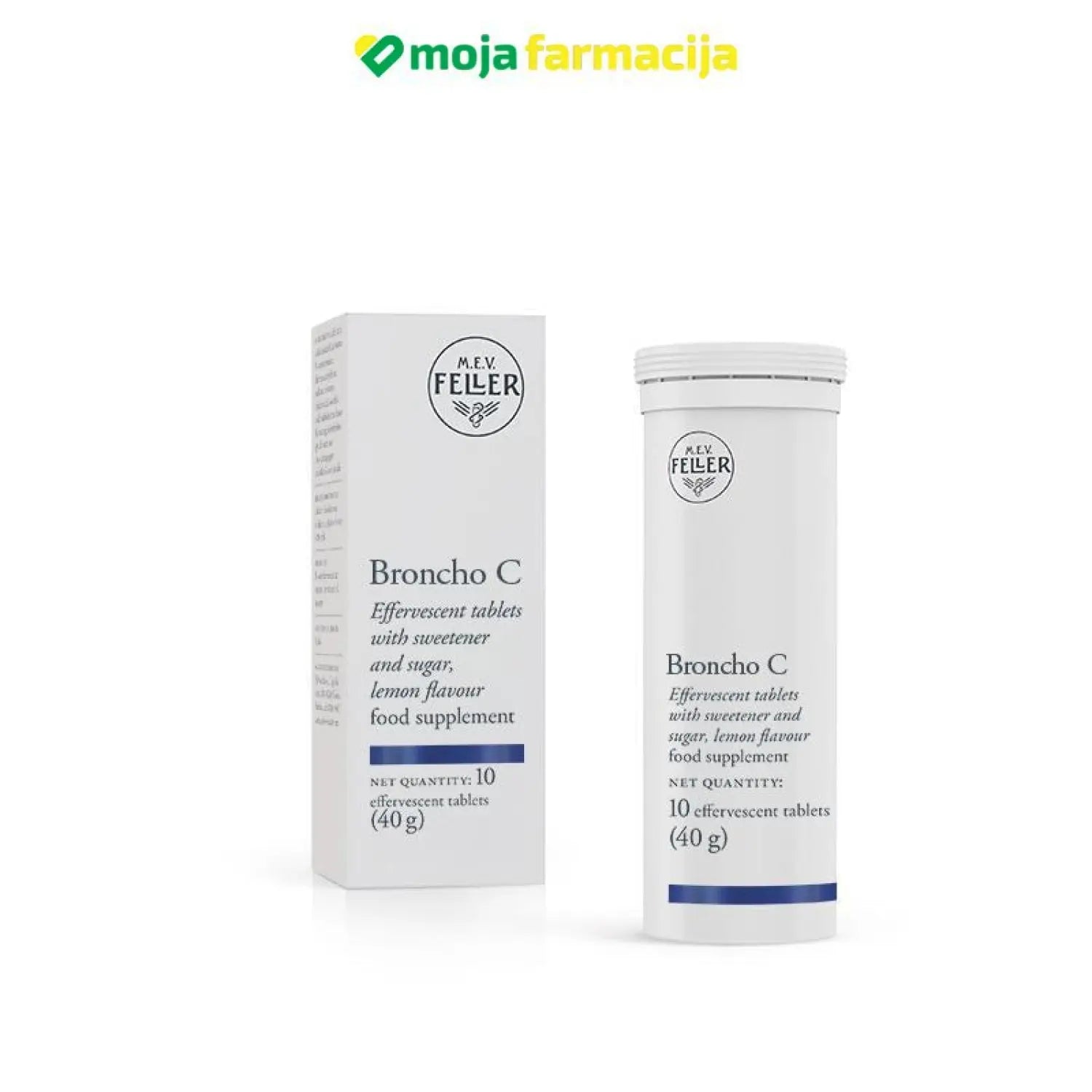 Slika proizvoda M.E.V. FELLER Broncho C akut efervete iz online apoteke Moja Farmacija - BIH