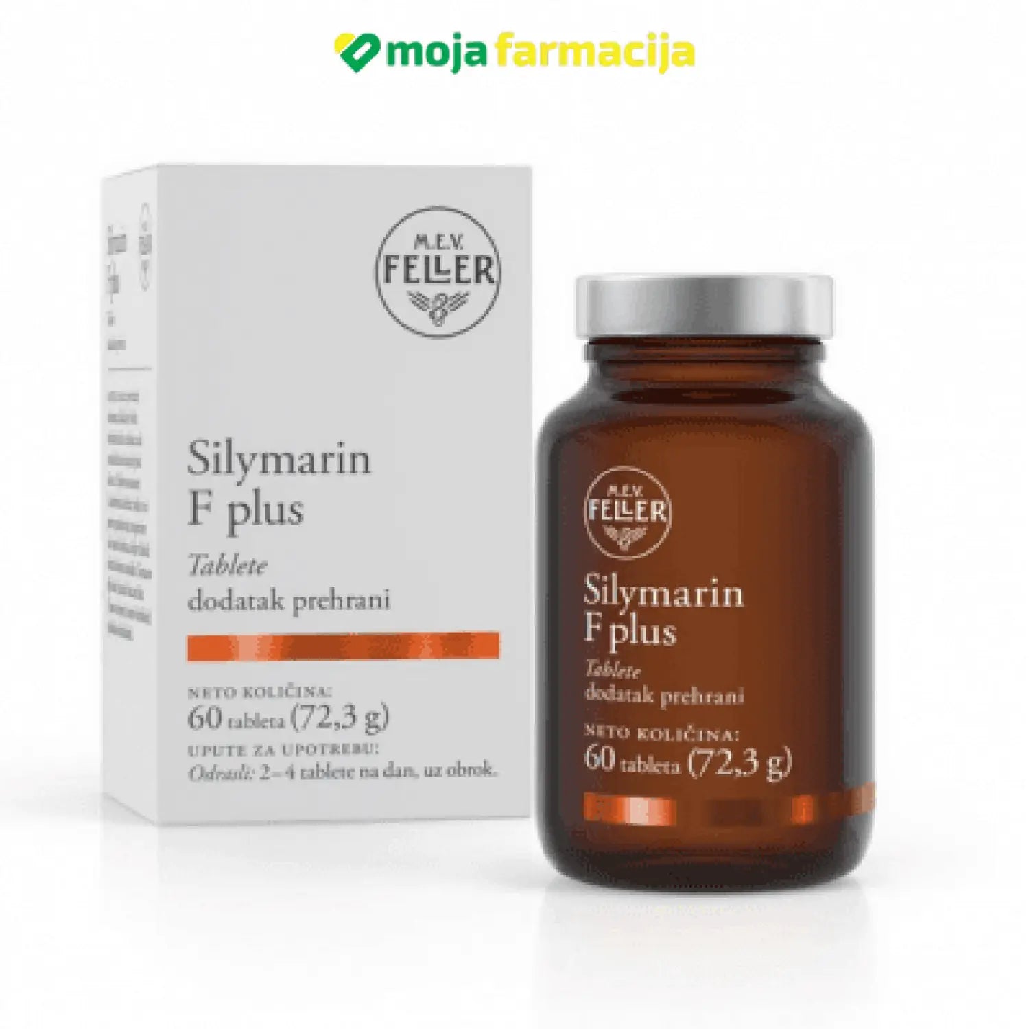 Slika proizvoda M.E.V. FELLER Silymarin F plus iz online apoteke Moja Farmacija - BIH