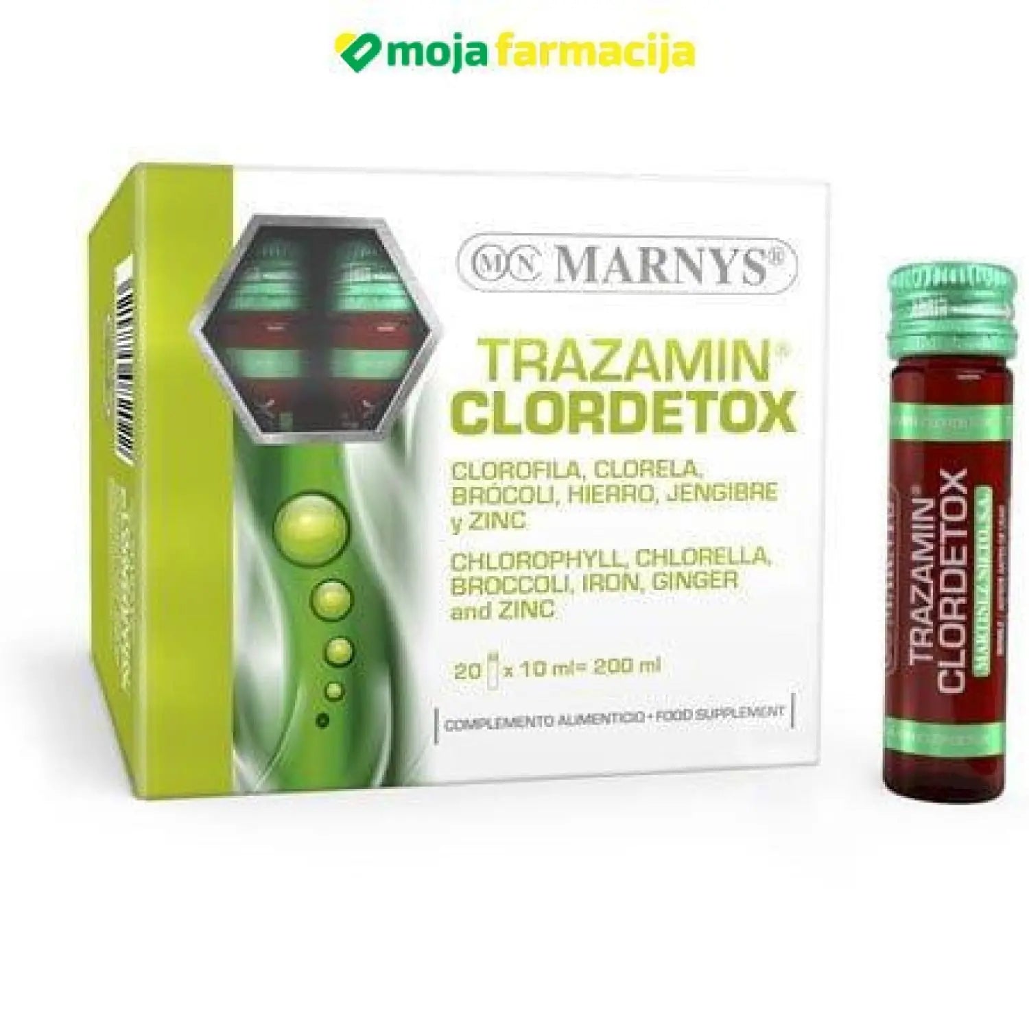Slika proizvoda MARNYS Trazamin Clordetox iz online apoteke Moja Farmacija - BIH