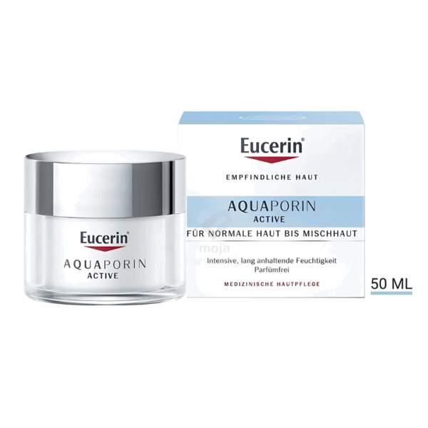 Slika proizvoda Eucerin AQUAPORIN ACTIVE Krema za mješovitu kožu lica 50ml iz online apoteke Moja Farmacija - BIH