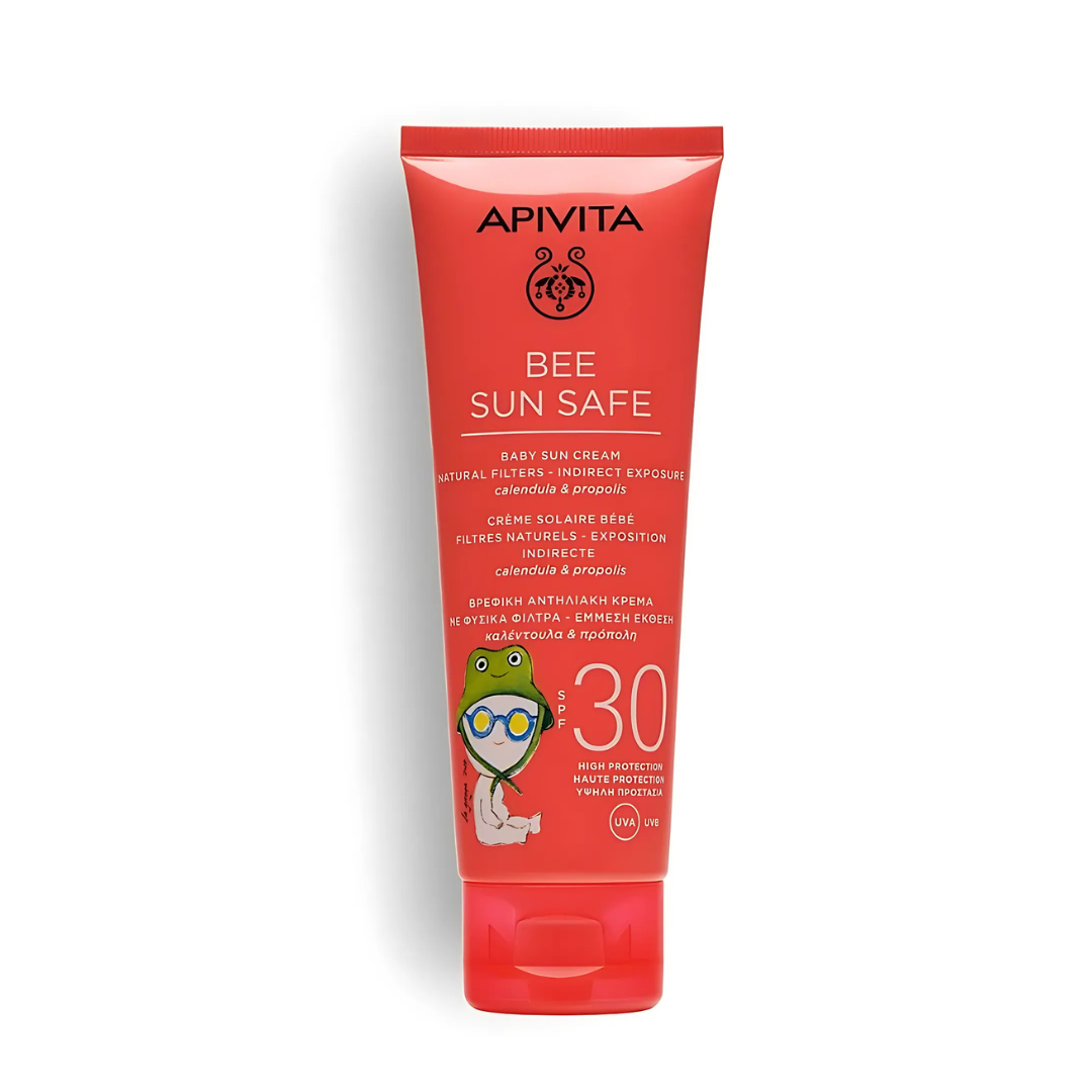 Slika proizvoda APIVITA Sun baby SPF30 krema 100ml iz online apoteke Moja Farmacija - BIH
