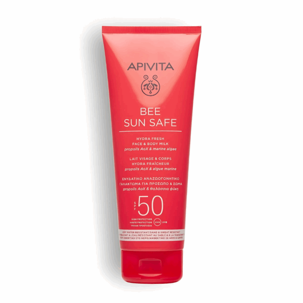 Slika proizvoda APIVITA Sun lice i tijelo krema SPF50 iz online apoteke Moja Farmacija - BIH