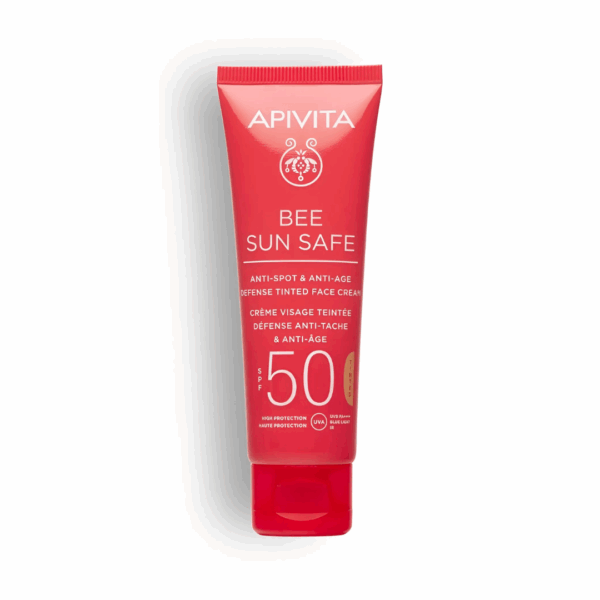 Slika proizvoda APIVITA Sun anti-age SPF50 tinted krema 50ml iz online apoteke Moja Farmacija - BIH