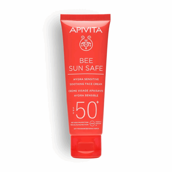 Slika proizvoda APIVITA Sun sensitive krema SPF50 50ml iz online apoteke Moja Farmacija - BIH