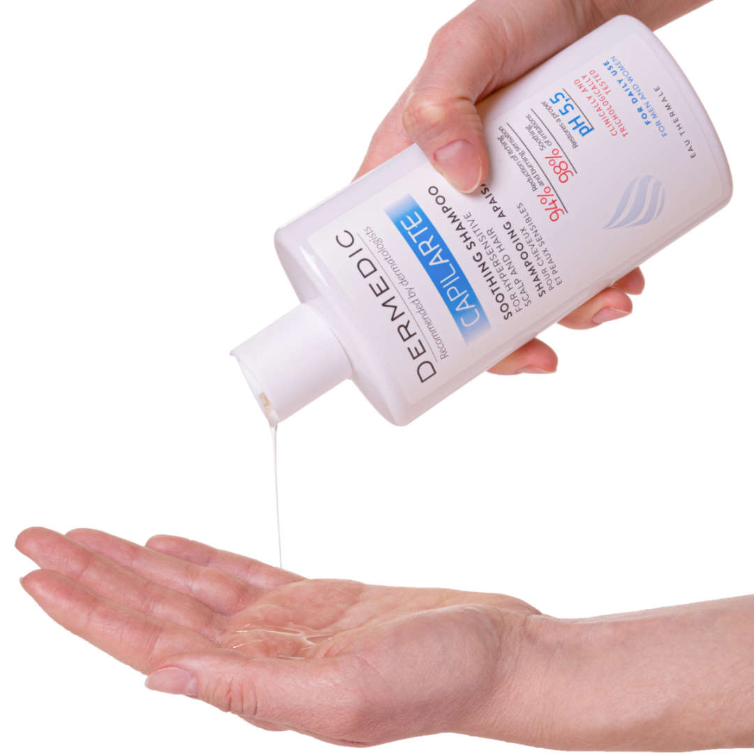 Slika proizvoda DERMEDIC Capilarte šampon za osjetljivo i iziritirano vlasište iz online apoteke Moja Farmacija - BIH