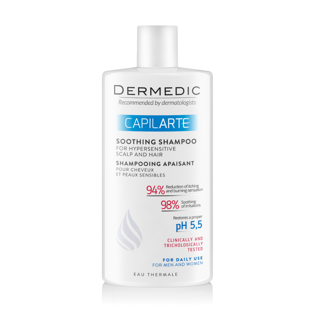 Slika proizvoda DERMEDIC Capilarte šampon za osjetljivo i iziritirano vlasište iz online apoteke Moja Farmacija - BIH