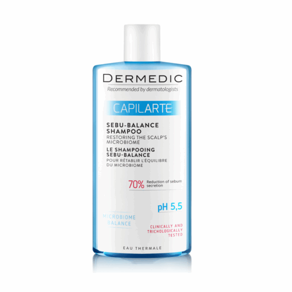 Slika proizvoda DERMEDIC Capilarte sebu-balance šampon za obnovu vlasišta iz online apoteke Moja Farmacija - BIH
