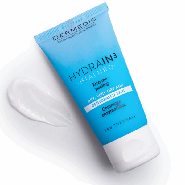 Slika proizvoda DERMEDIC Hydrain3 enzimski piling iz online apoteke Moja Farmacija - BIH
