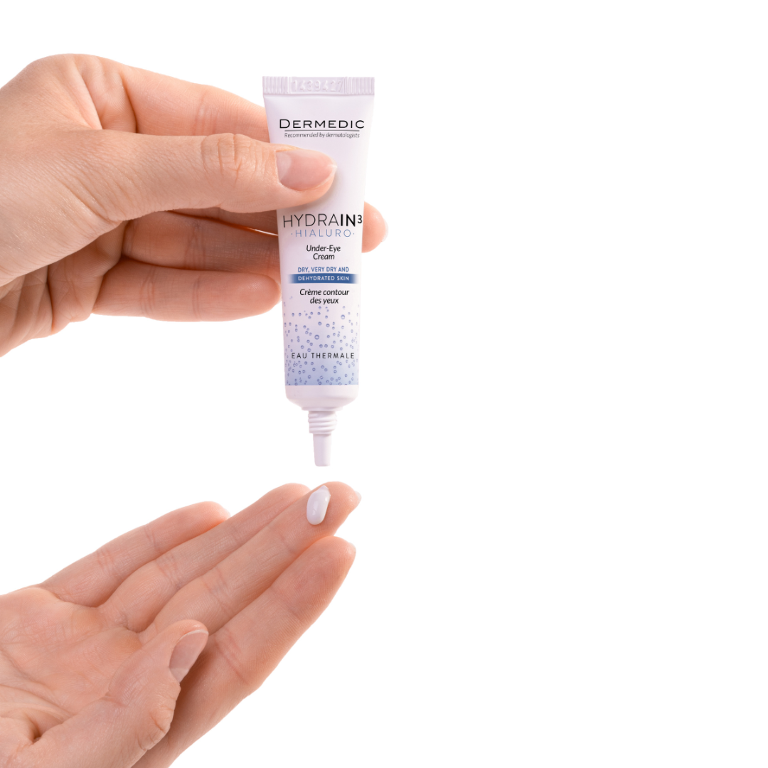 Slika proizvoda DERMEDIC Hydrain3 krema za područje oko očiju iz online apoteke Moja Farmacija - BIH