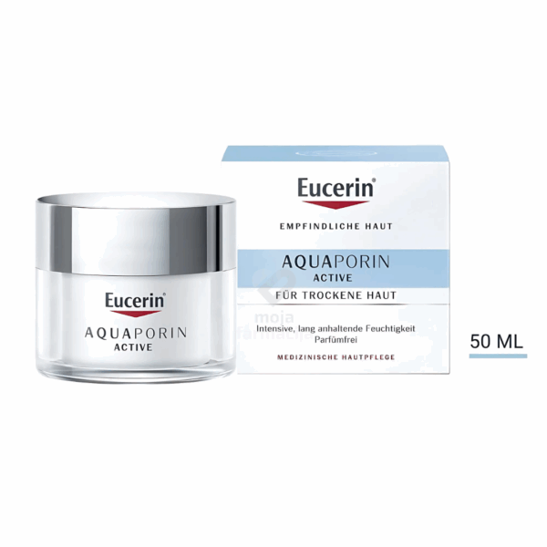 Slika proizvoda Eucerin AQUAPORIN ACTIVE Krema za suhu kožu lica 50ml iz online apoteke Moja Farmacija - BIH