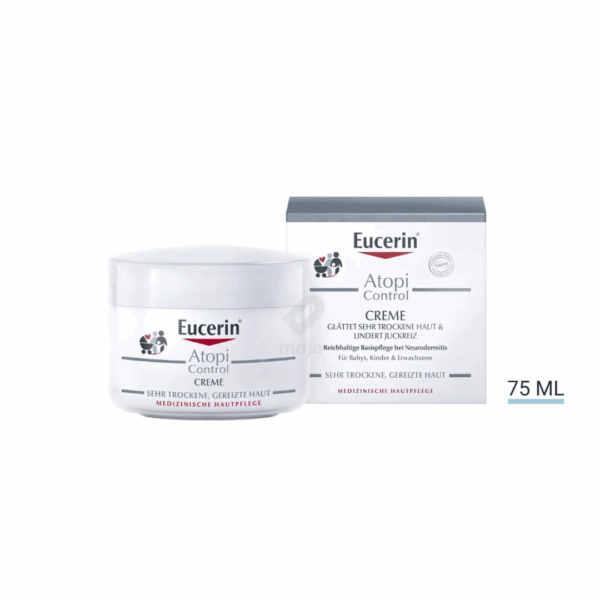 Slika proizvoda Eucerin ATOPICONTROL Krema za njegu 75ml iz online apoteke Moja Farmacija - BIH
