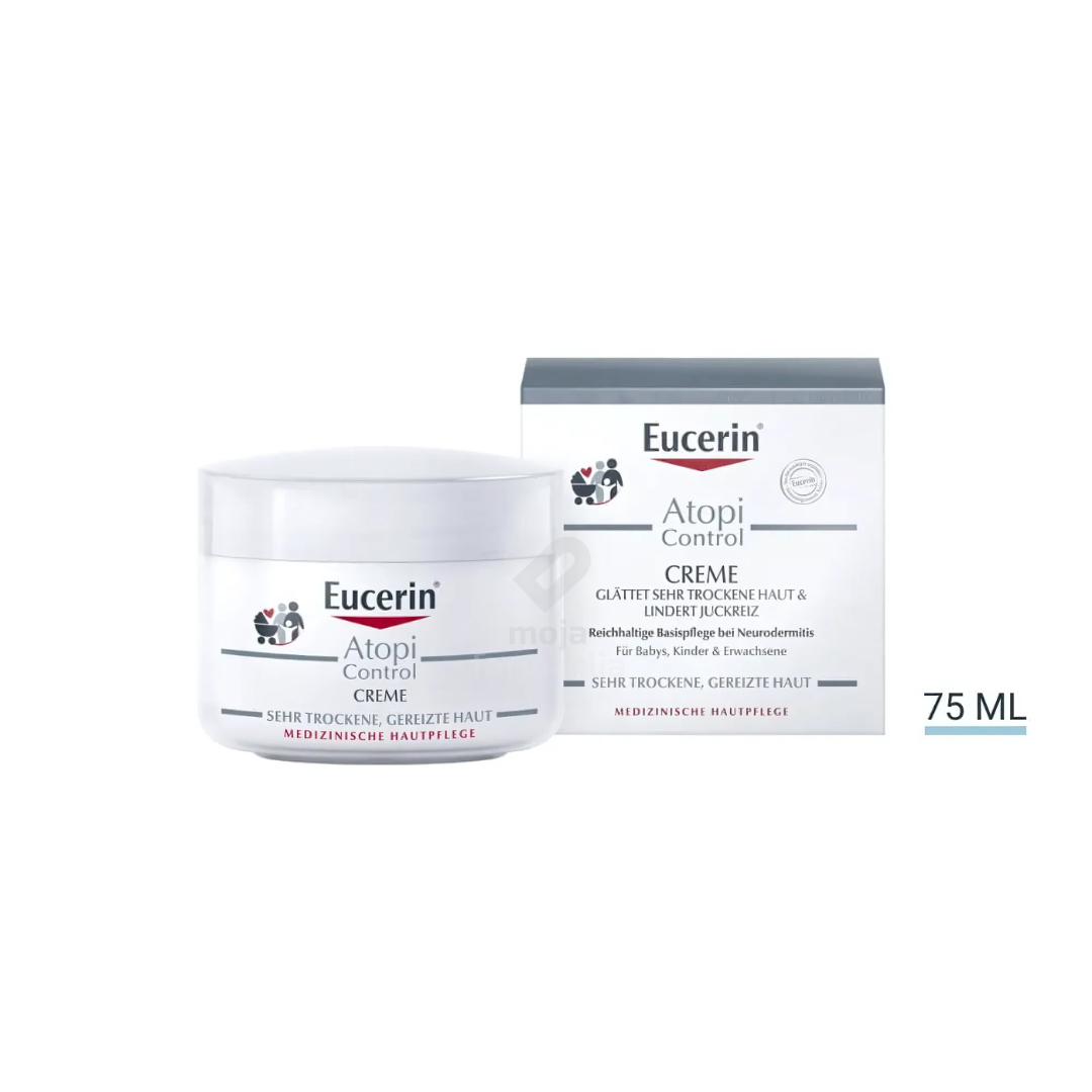 Slika proizvoda Eucerin ATOPICONTROL Krema za njegu 75ml iz online apoteke Moja Farmacija - BIH