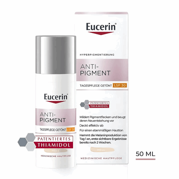 Slika proizvoda Eucerin Anti-Pigment Tonirana svijetla SPF30 50ml iz online apoteke Moja Farmacija - BIH
